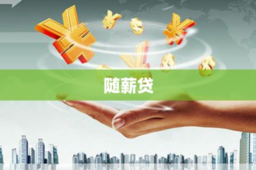 沙溪随薪贷
