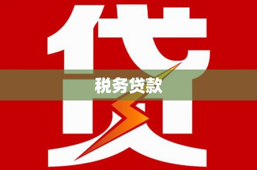 沙溪税务贷款