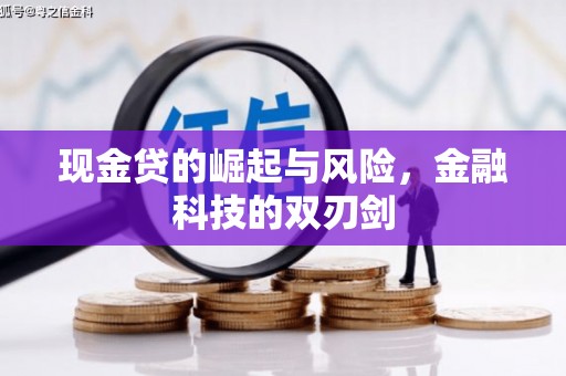 沙溪现金贷的崛起与风险，金融科技的双刃剑