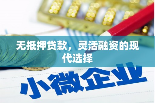 沙溪无抵押贷款，灵活融资的现代选择
