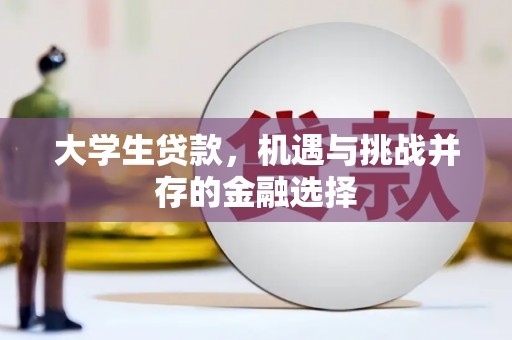 沙溪大学生贷款，机遇与挑战并存的金融选择