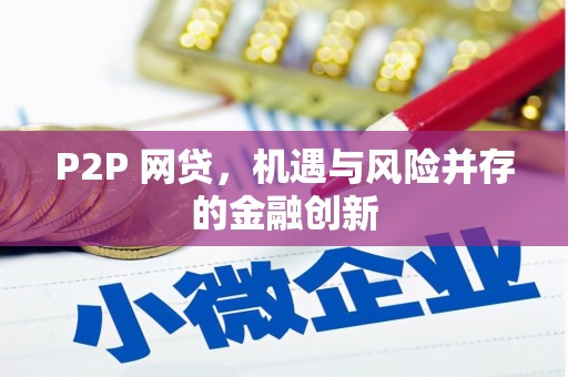沙溪P2P 网贷，机遇与风险并存的金融创新