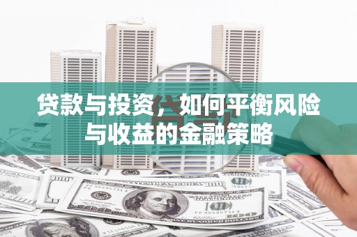 沙溪贷款与投资，如何平衡风险与收益的金融策略