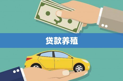 沙溪贷款养殖