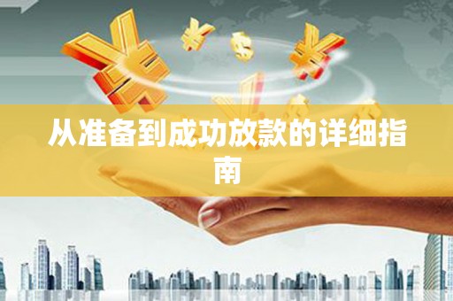 沙溪从准备到成功放款的详细指南